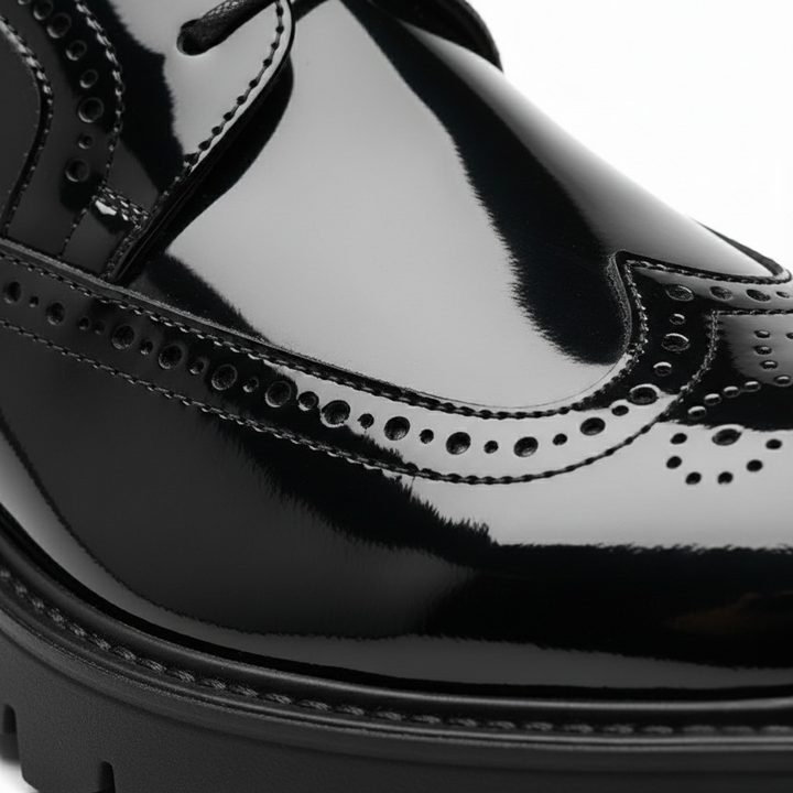 Scarpa Uomo con Rialzo Comfort Prolungato Classica