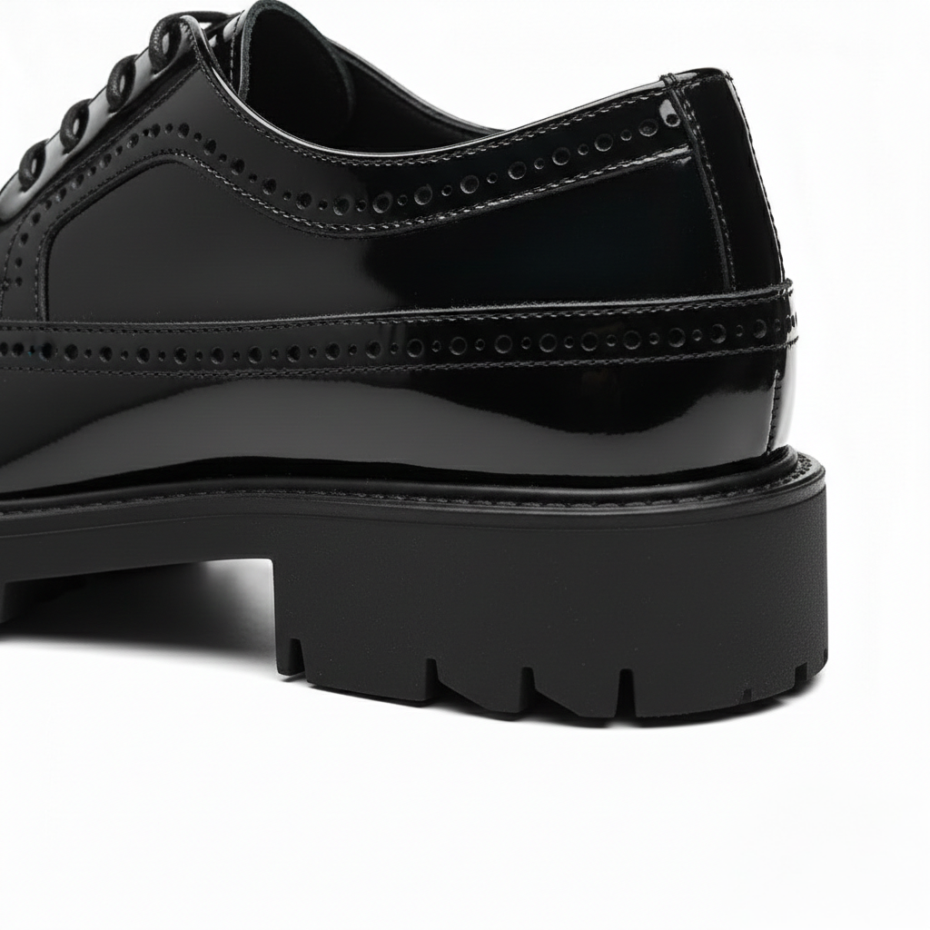Scarpa Uomo con Rialzo Comfort Prolungato Classica