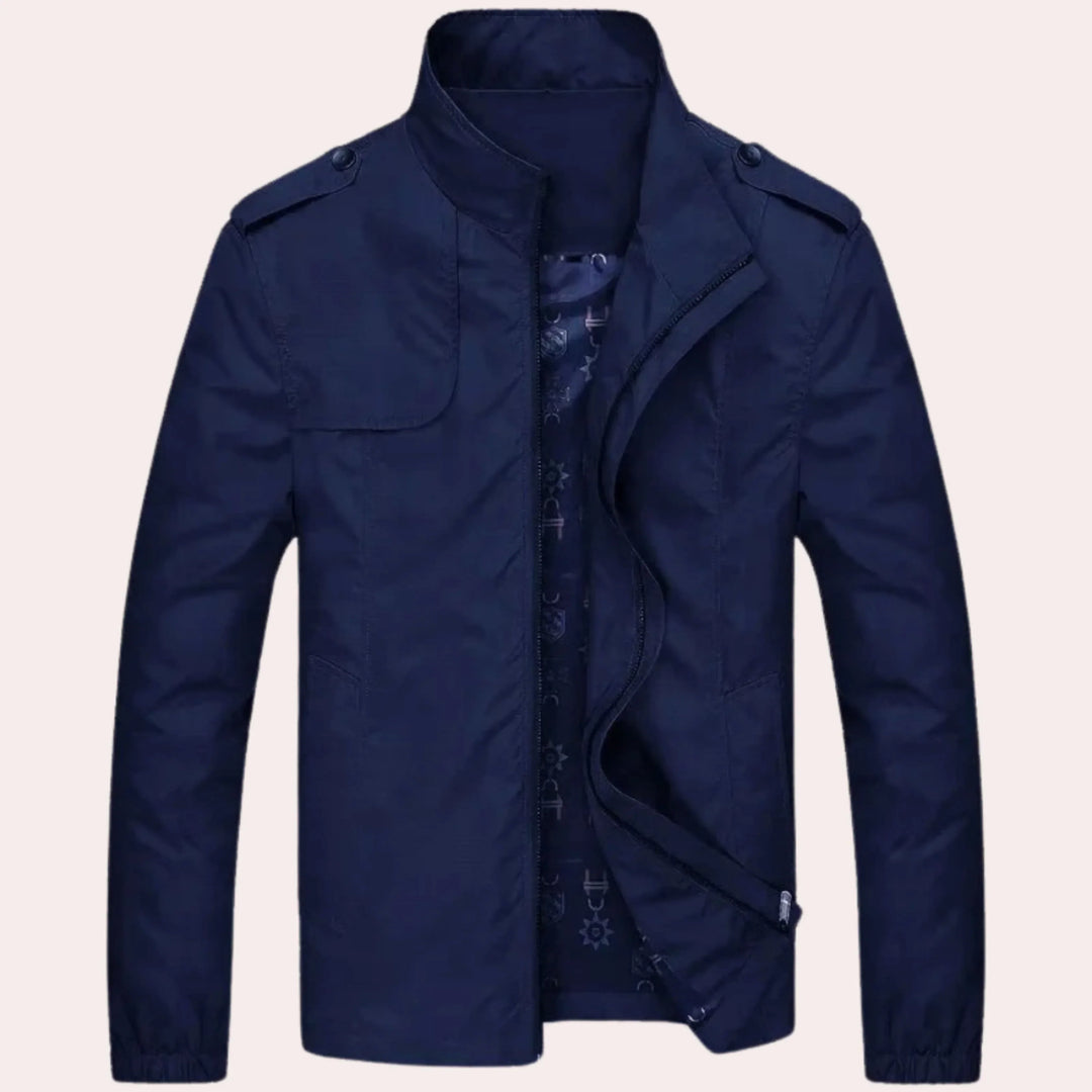 Giacca Uomo Antivento Leggera Casual con Cerniera