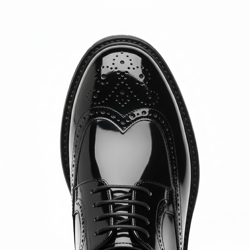 Scarpa Uomo con Rialzo Comfort Prolungato Classica