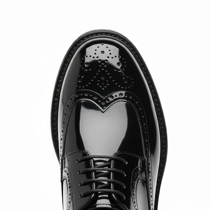 Scarpa Uomo con Rialzo Comfort Prolungato Classica