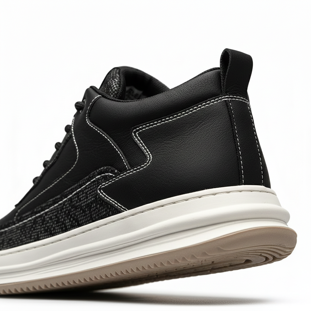 Sneaker Uomo con Rialzo Interno Comfort Stile Italiano