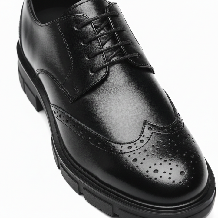 Scarpa Uomo con Rialzo Invisibile Stile Formale