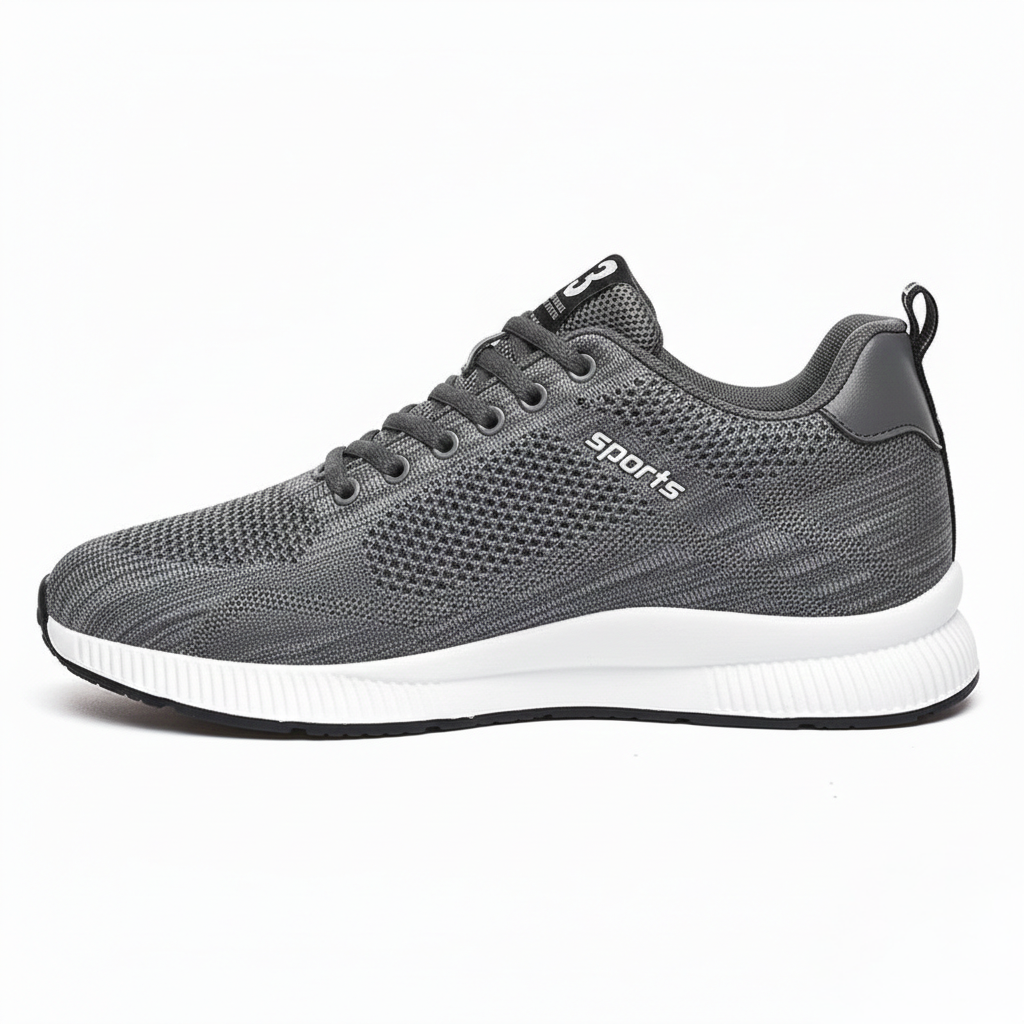 Sneakers Uomo Traspiranti con Rialzo Interno Comfort