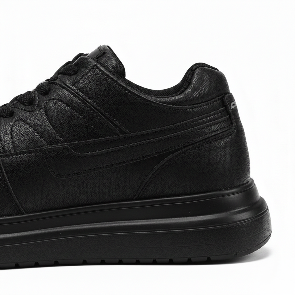Sneakers Uomo con Rialzo Interno e Dettagli Comfort