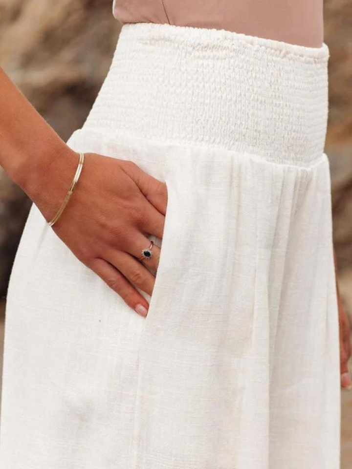 Pantaloni Donna Estivi Eleganti Taglio Largo