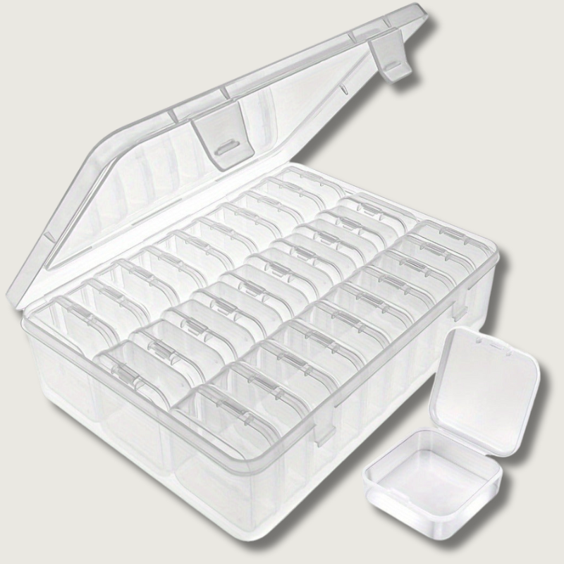 Set Organizzatori Beadbox per Pezzi Unisex Compatto - Vesarelli