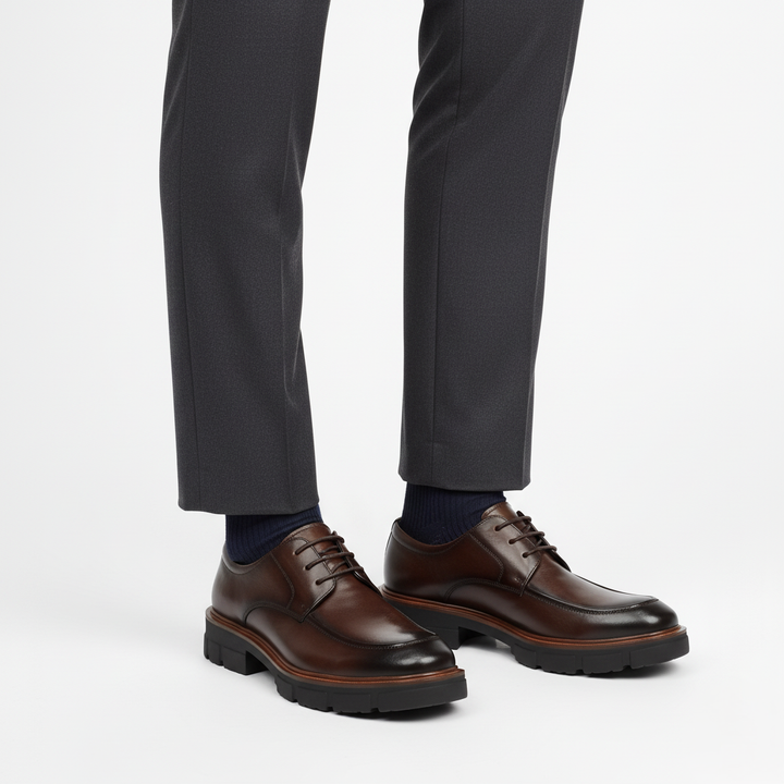 Scarpa Uomo con Rialzo Interno Stile Classico