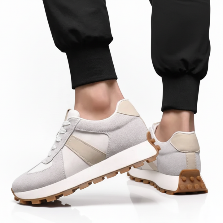 Sneakers Uomo Sportive con Rialzo Design Dinamico