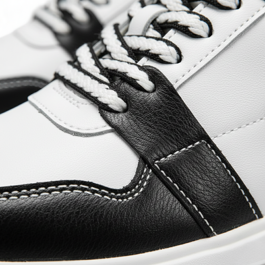 Sneakers Uomo con Rialzo Interno e Dettagli Comfort
