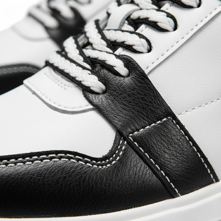 Sneakers Uomo con Rialzo Interno e Dettagli Comfort