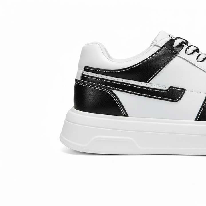 Sneakers Uomo con Rialzo Interno e Dettagli Comfort