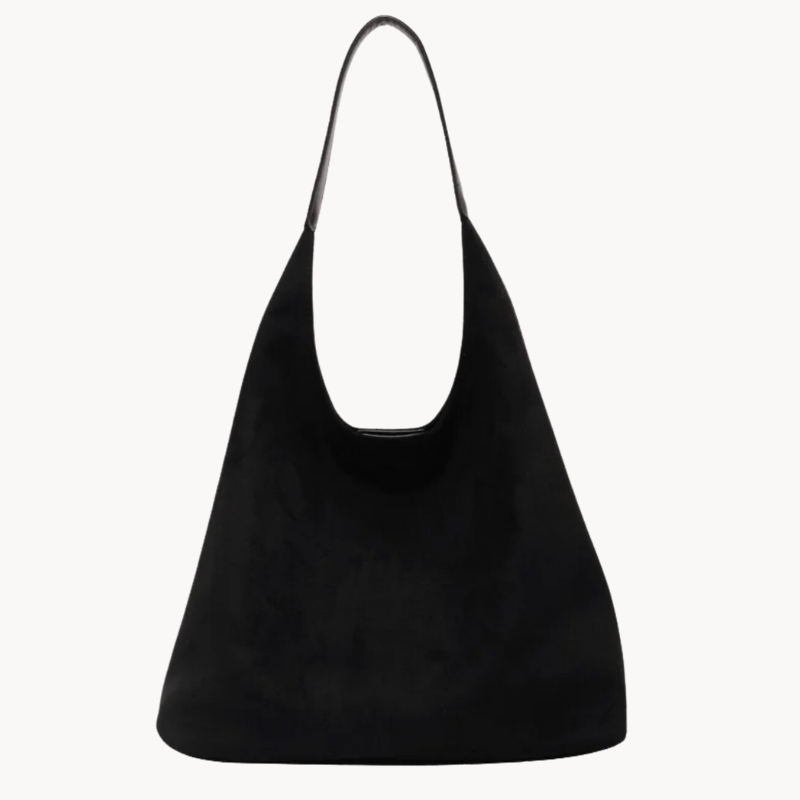 Borsa Hobo Donna in Pelle Scamosciata Elegante Versatile