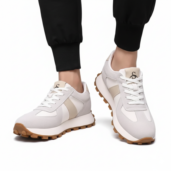 Sneakers Uomo Sportive con Rialzo Design Dinamico