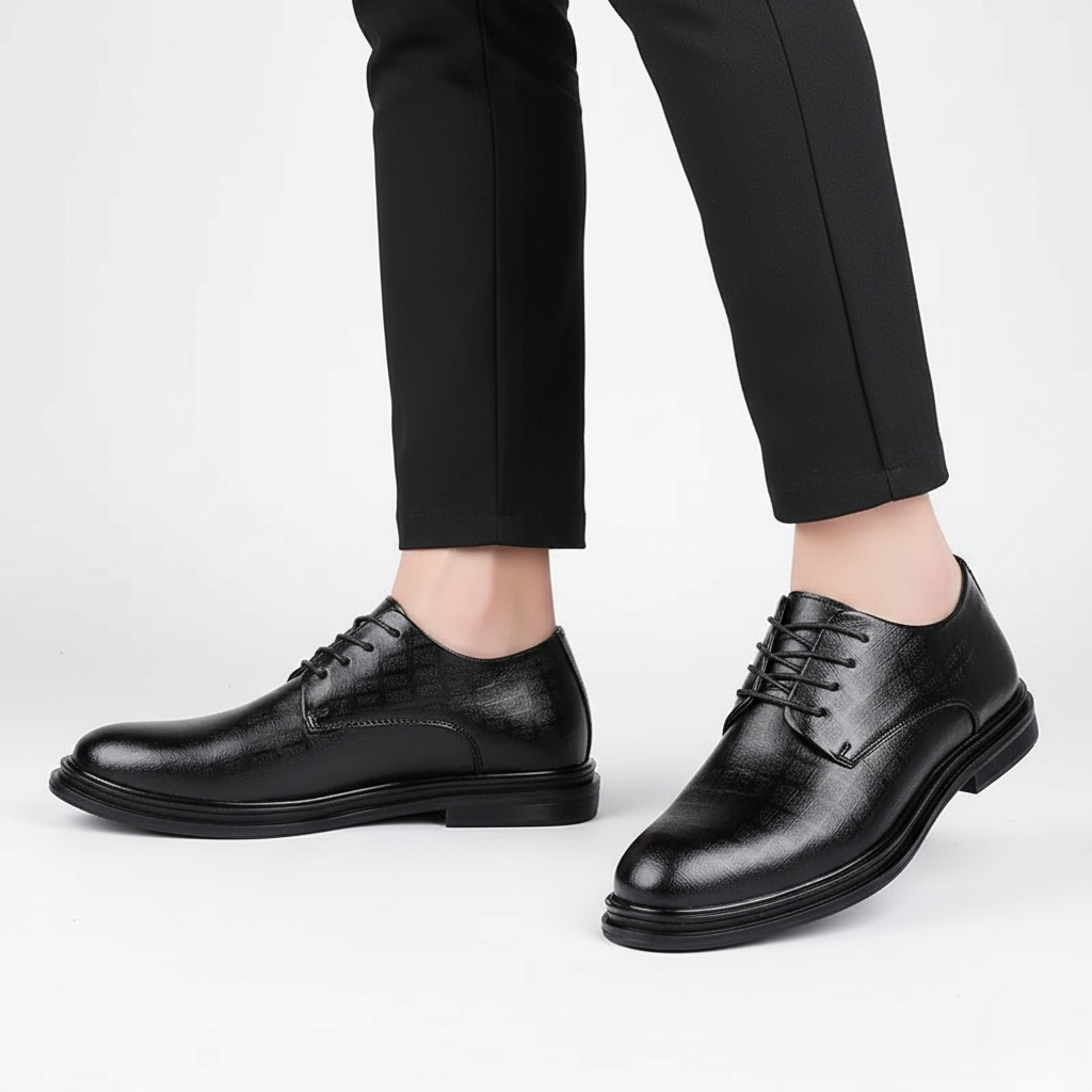 Scarpa Rialzante Uomo Design Italiano Comfort Discreto