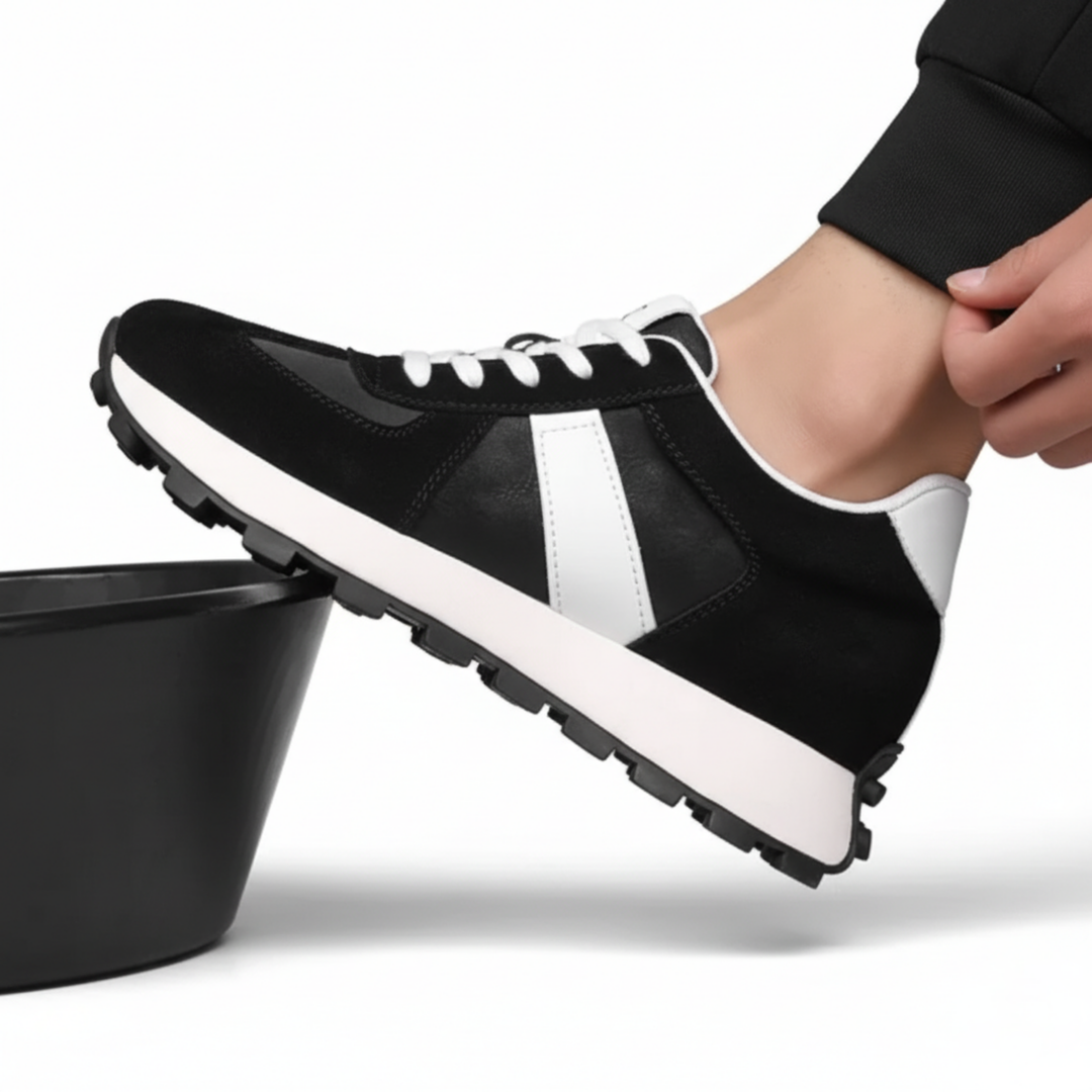Sneakers Uomo Sportive con Rialzo Design Dinamico
