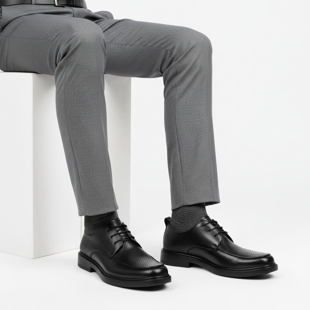 Scarpa Uomo Rialzante Leggera Design Contemporaneo