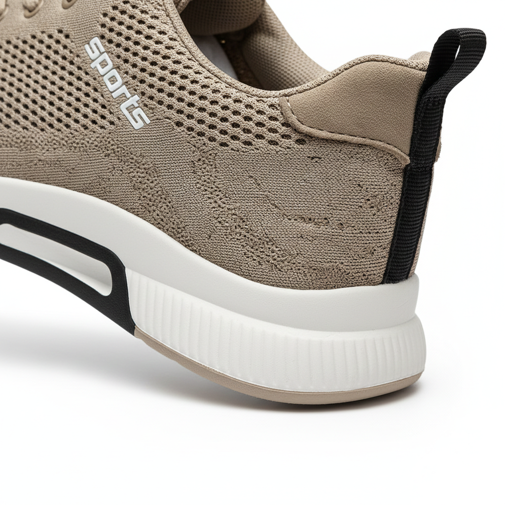 Sneakers Uomo Traspiranti con Rialzo Interno Comfort
