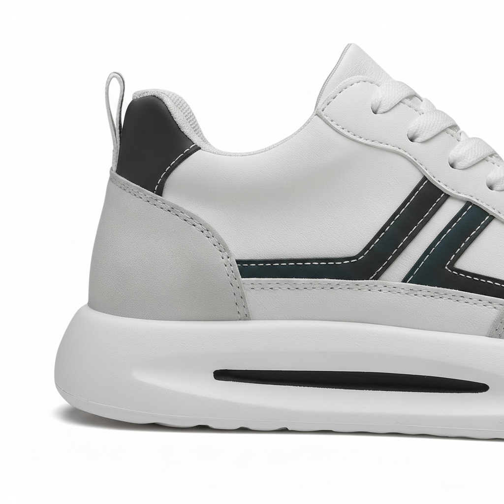 Sneakers Uomo con Rialzo Interno Suola Ammortizzata Comfort