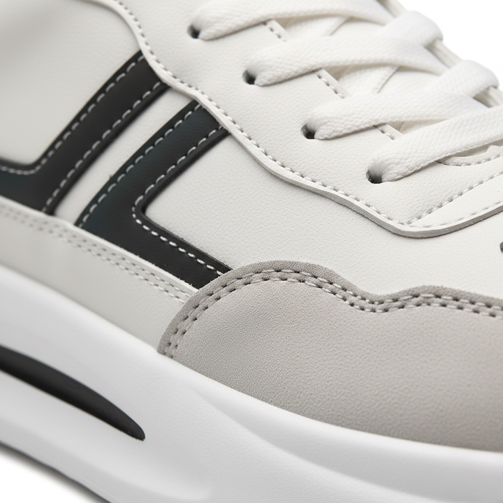 Sneakers Uomo con Rialzo Interno Suola Ammortizzata Comfort
