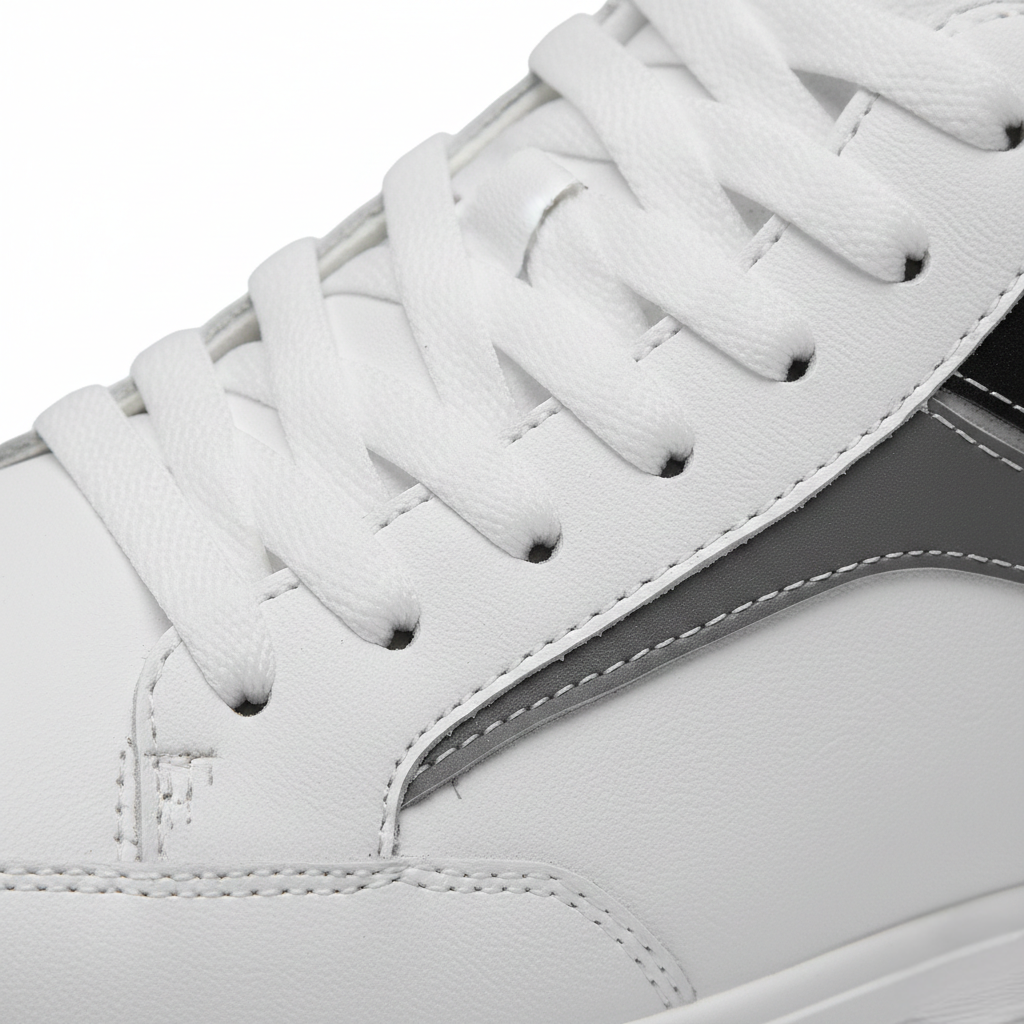 Sneakers Donna con Rialzo Interno e Dettagli Laterali Comfort