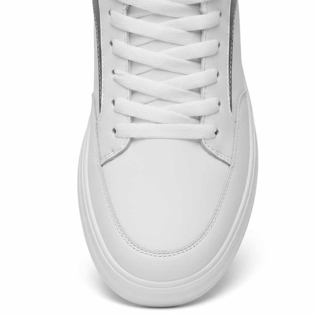 Sneakers Donna con Rialzo Interno e Dettagli Laterali Comfort