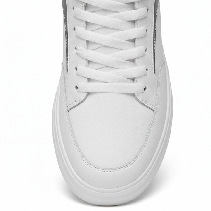 Sneakers Donna con Rialzo Interno e Dettagli Laterali Comfort