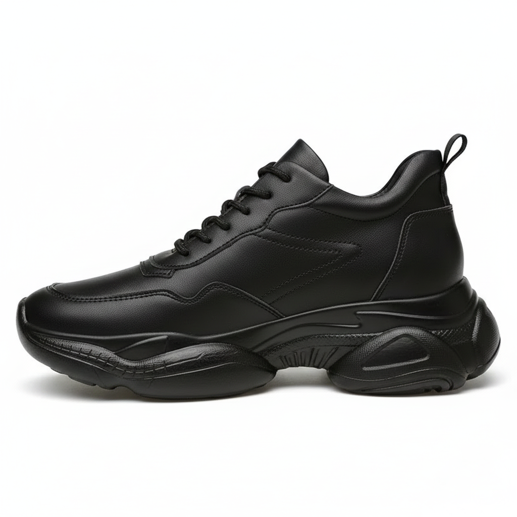 Scarpa Uomo con Rialzo Interno Comfort Quotidiano