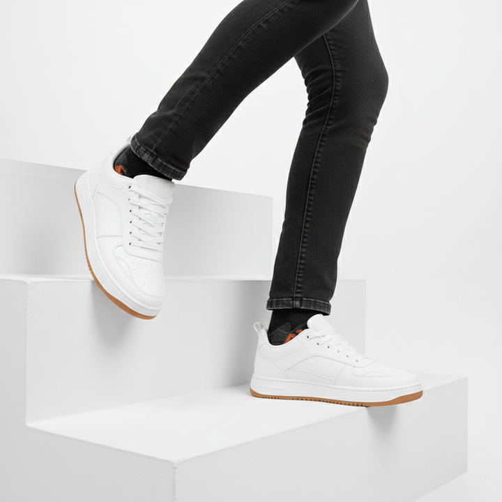 Sneakers Uomo con Rialzo Interno e Suola Robusta Comfort