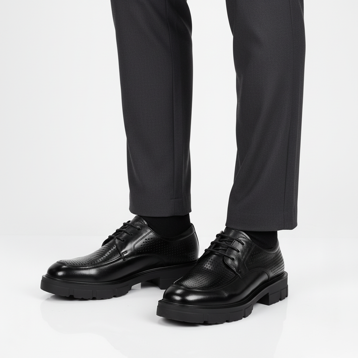 Scarpa Uomo con Rialzo Interno Stile Classico