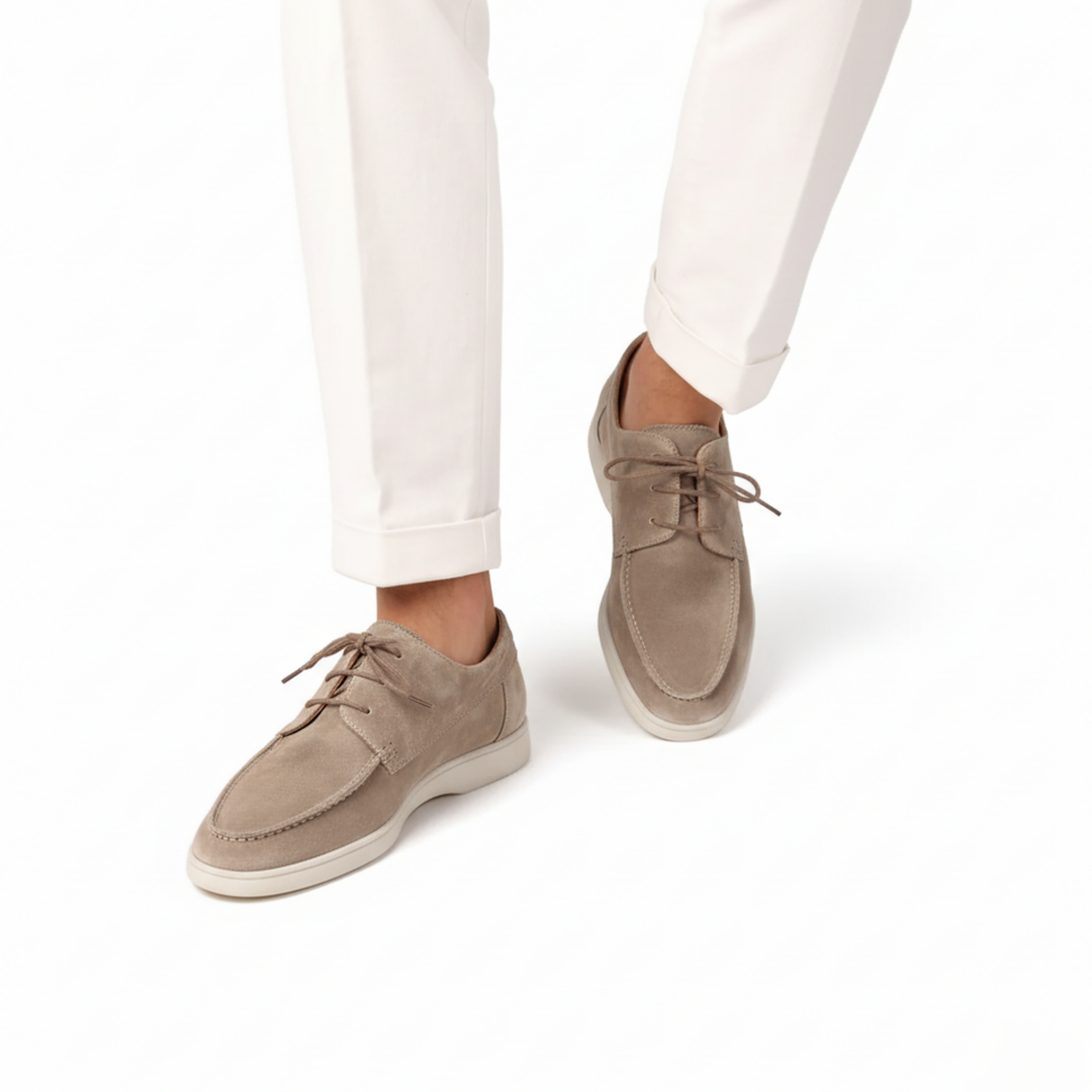 Scarpa Uomo con Rialzo Comfort Stile Classico