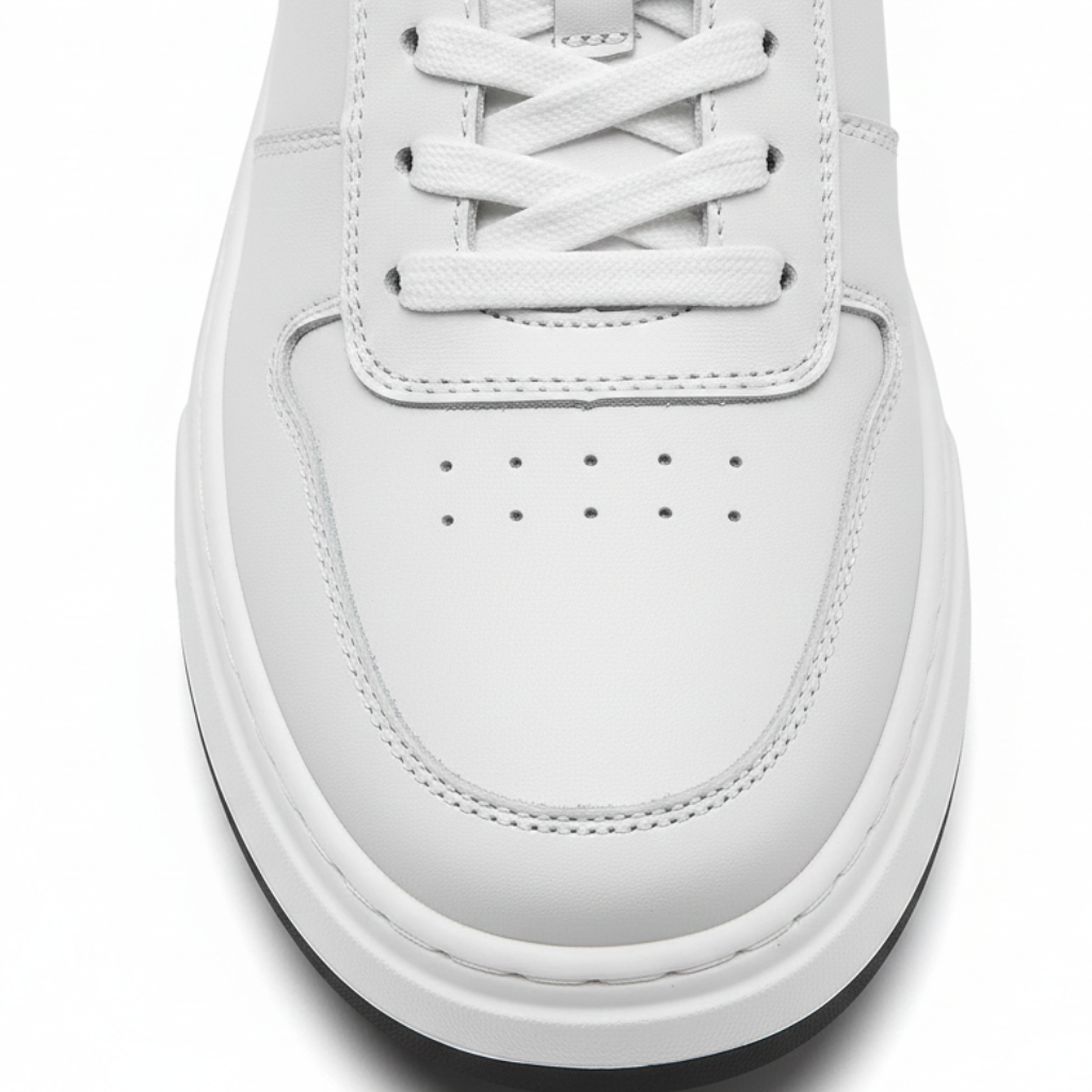 Sneakers Uomo con Rialzo Invisibile Design Minimal Comfort
