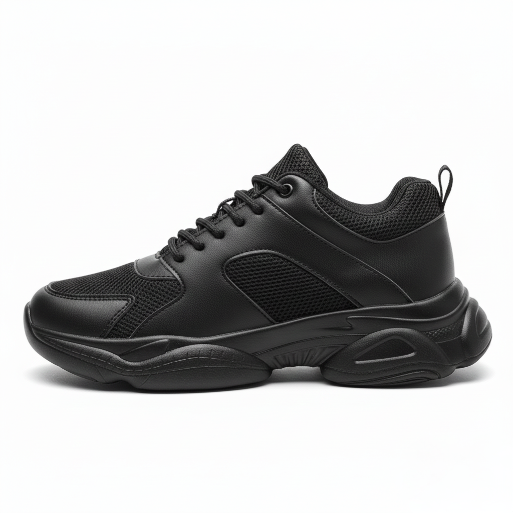 Scarpa Uomo con Rialzo Interno Comfort Quotidiano