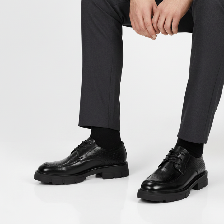 Scarpa Uomo con Rialzo Interno Stile Classico