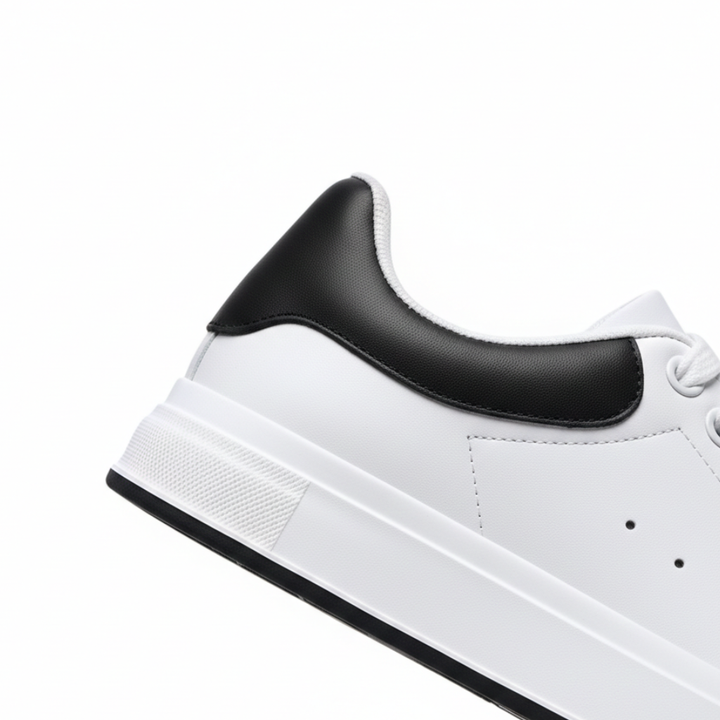 Sneakers Uomo con Rialzo Dettagli a Contrasto Comfort