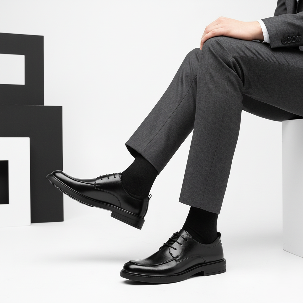 Scarpa Uomo Rialzante Leggera Design Contemporaneo