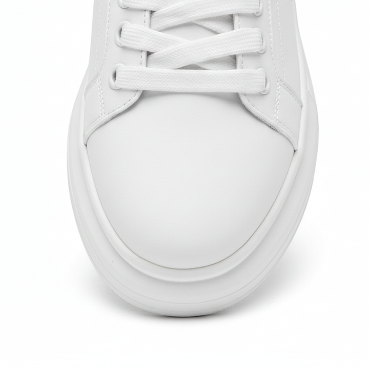 Sneakers Uomo con Rialzo Interno Design Pulito Comfort