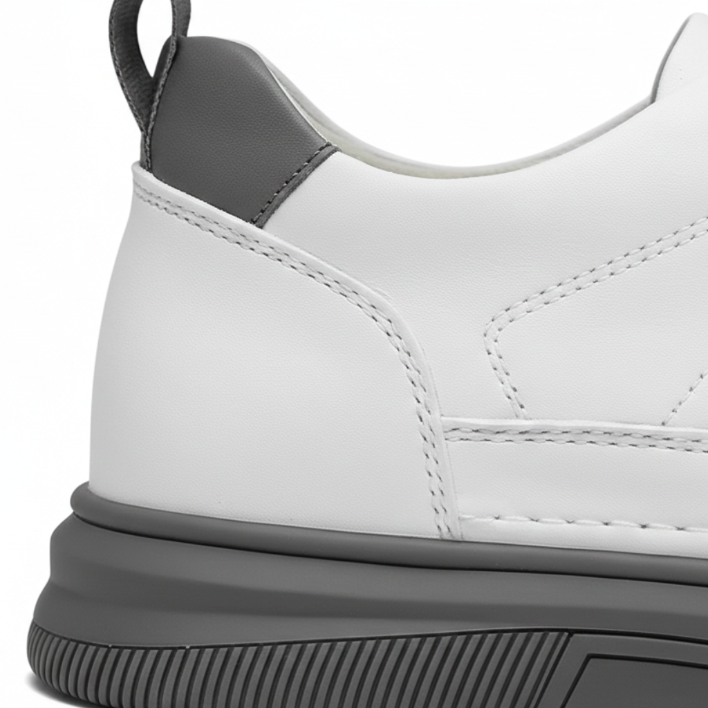 Sneakers Uomo con Rialzo Interno Suola Robusta Comfort