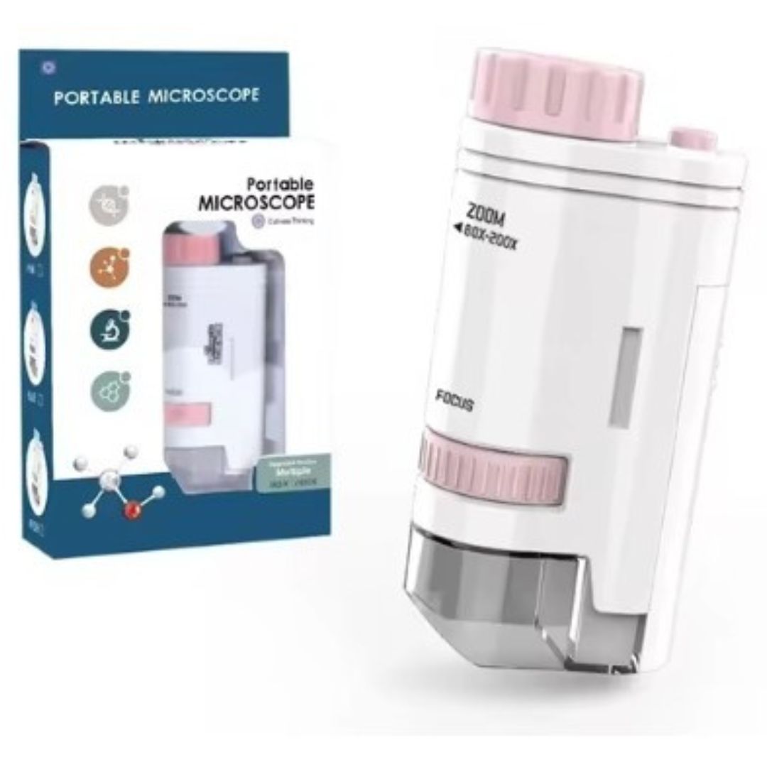 Microscopio Portatile HD Unisex Compatto e Leggero - Vesarelli