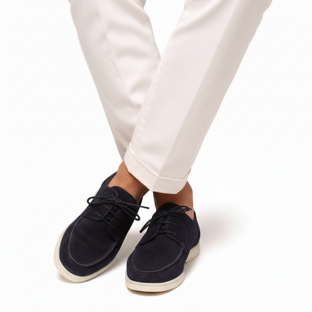 Scarpa Uomo con Rialzo Comfort Stile Classico
