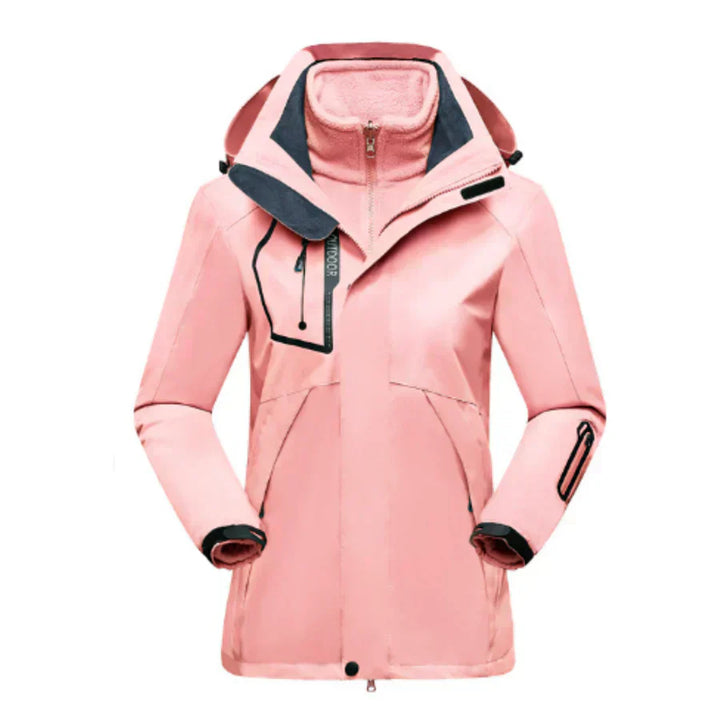 Giacca Sci Donna Elegante Imbottita Impermeabile