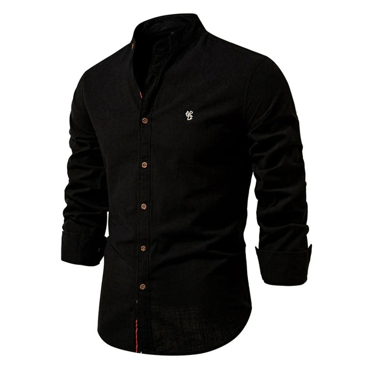 Camicia Uomo in Cotone Manica Lunga Resistente Classica