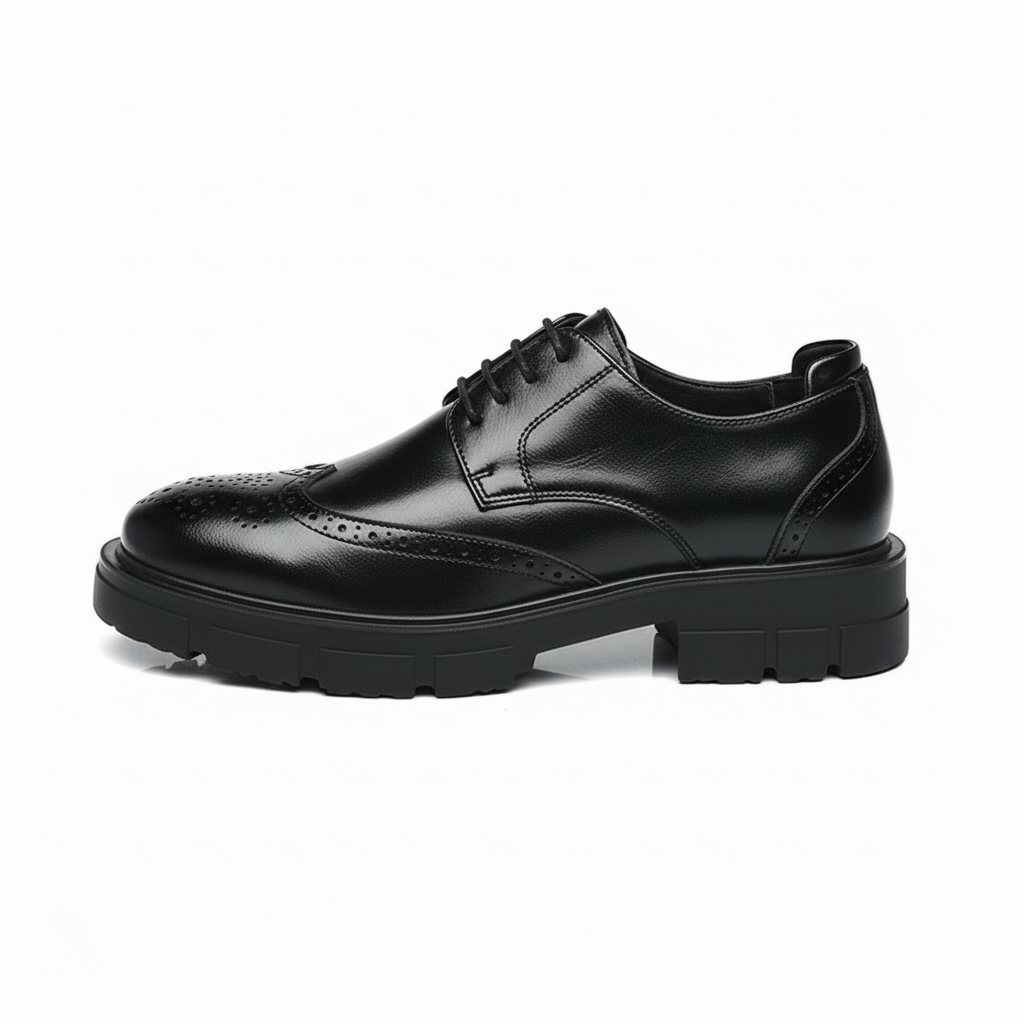 Scarpa Uomo con Rialzo Invisibile Stile Formale - Vesarelli