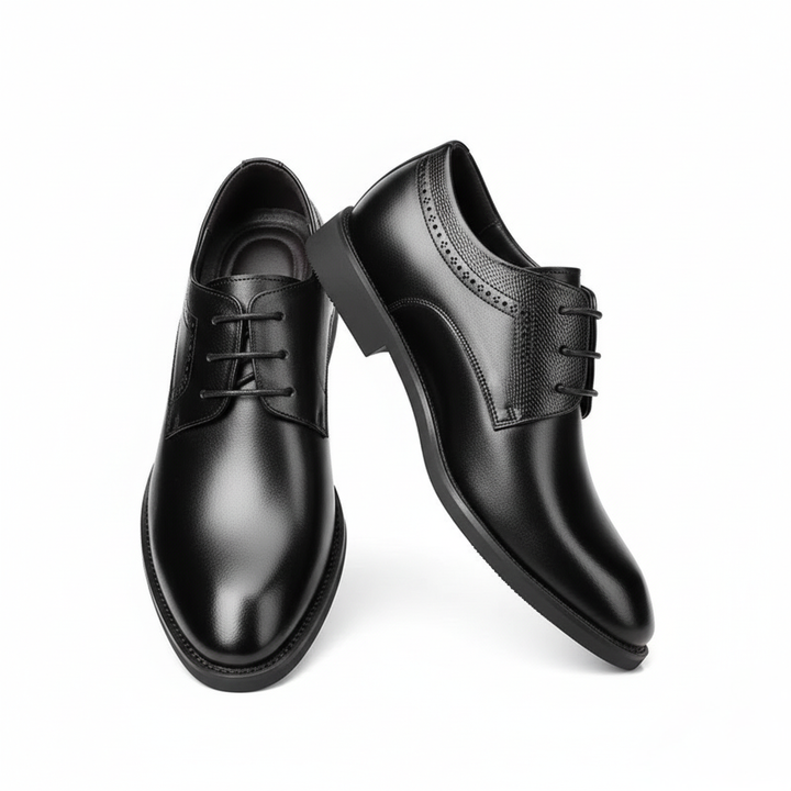 Scarpa Uomo Rialzante Stile Classico Vestibilità Naturale