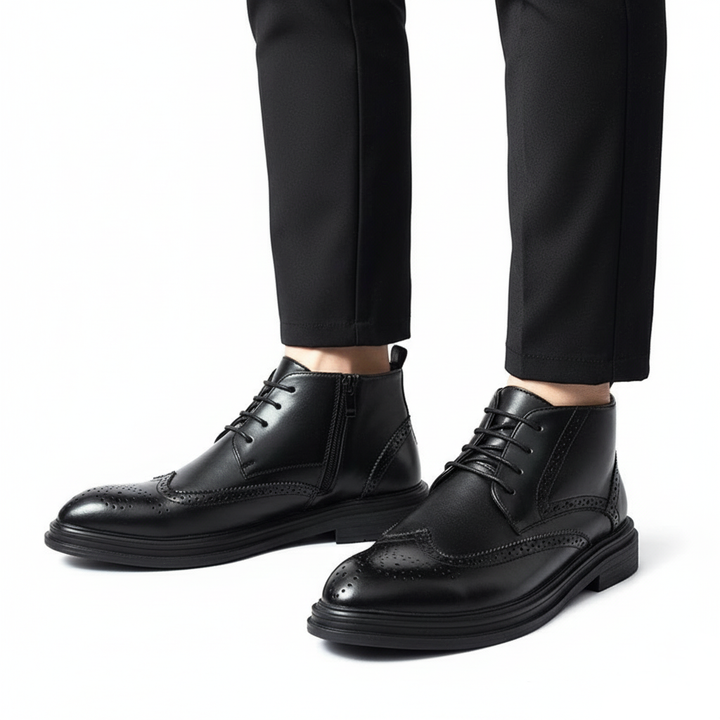 Scarpa Uomo con Rialzo Ergonomica e Confortevole