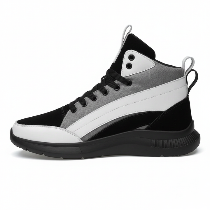 Sneaker Uomo con Rialzo Design Italiano Elegante