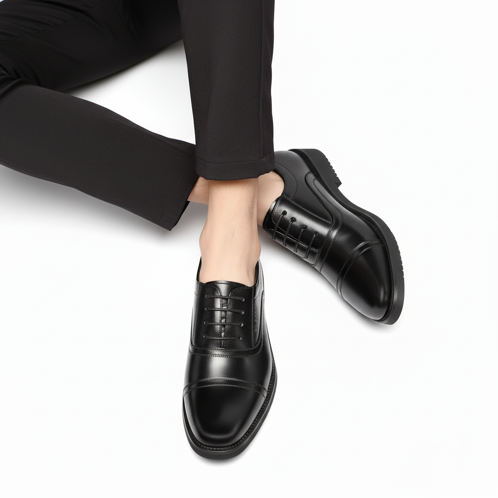 Scarpa Rialzante Uomo Design Moderno Vestibilità Sicura