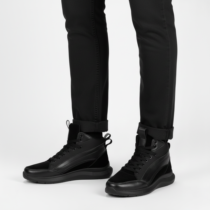 Sneaker Uomo con Rialzo Design Italiano Elegante