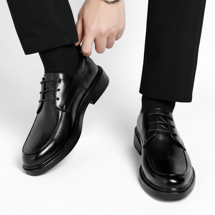 Scarpa Uomo con Rialzo Interno Comfort Elegante