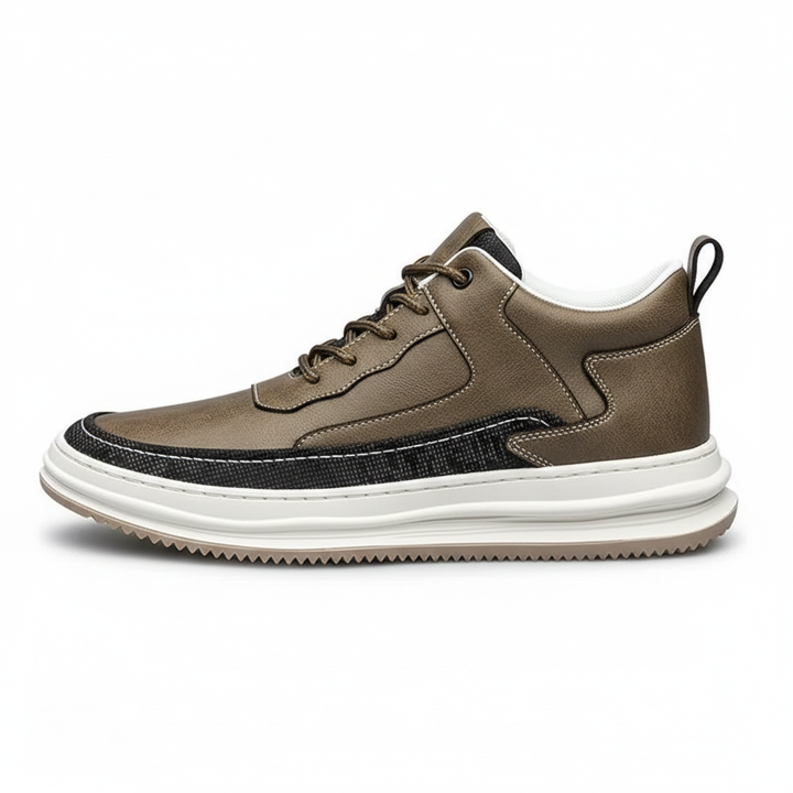 Sneaker Uomo con Rialzo Interno Comfort Stile Italiano